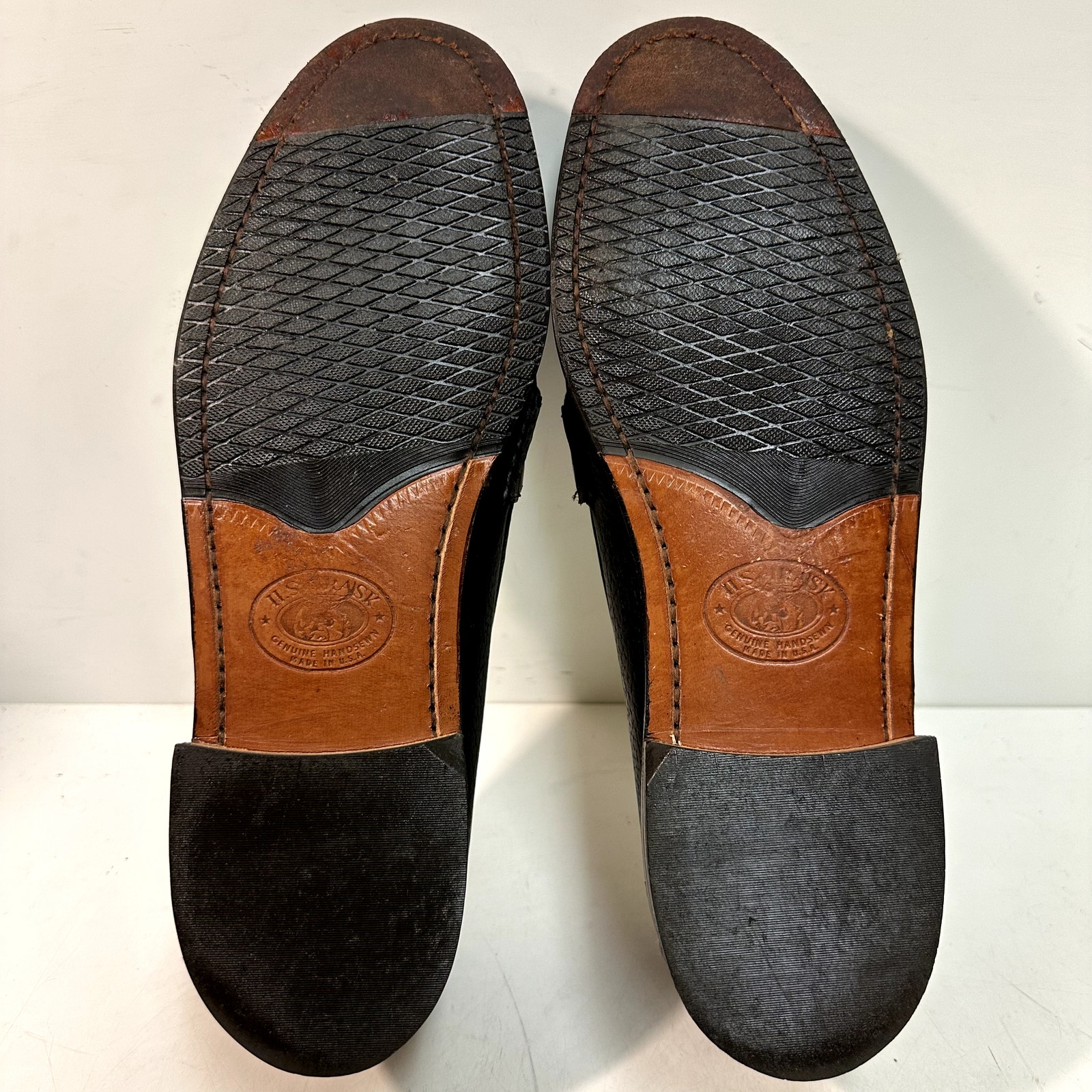 Euc Rancourt & Co X H. S. Trask Moccasin Tassel Loafer Handsewn Maine Usa 11.5 D — image 2 of 8